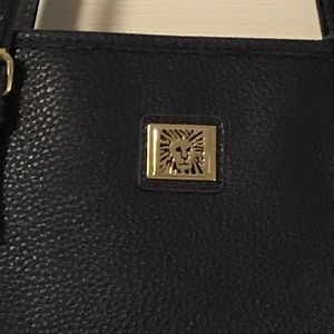 Navy Blue Anne Klein purse or bag